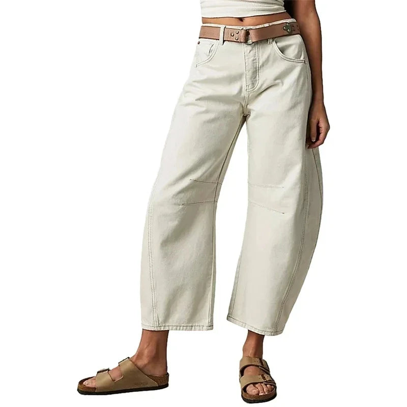 High Stretch Mid-Rise Jeans