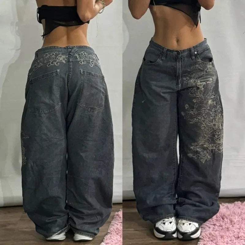 Multi-pocket Hip-hop Jeans