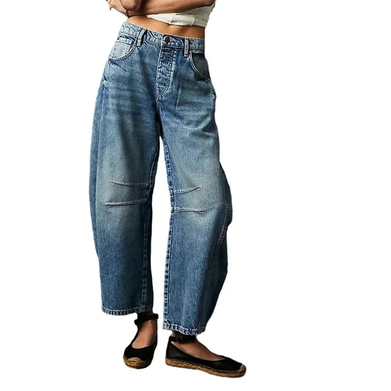 High Stretch Mid-Rise Jeans