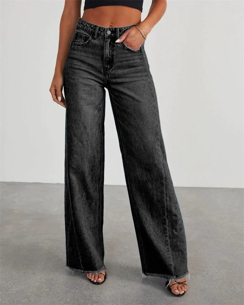 Women Street Straight Leg Jeans