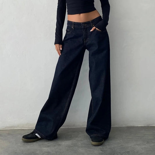 Low Rise Baggy Jeans