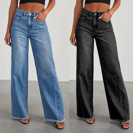 Women Street Straight Leg Jeans