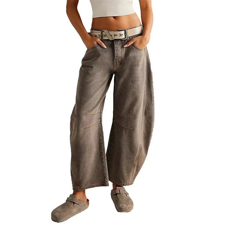 High Stretch Mid-Rise Jeans