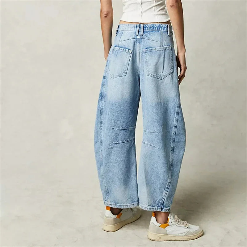 High Stretch Mid-Rise Jeans