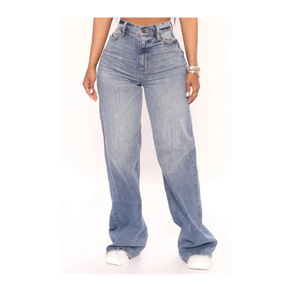 Loose Denim Wide Leg Pant