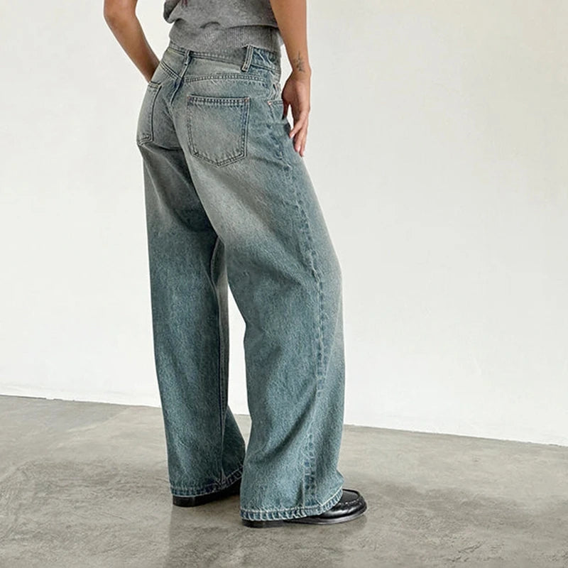 Low Rise Baggy Jeans
