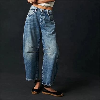 High Stretch Mid-Rise Jeans