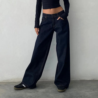 Low Rise Baggy Jeans