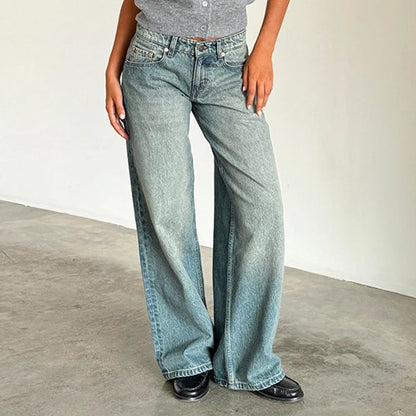 Low Rise Baggy Jeans