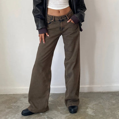 Low Rise Baggy Jeans