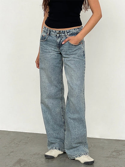 High Waist Baggy Jeans