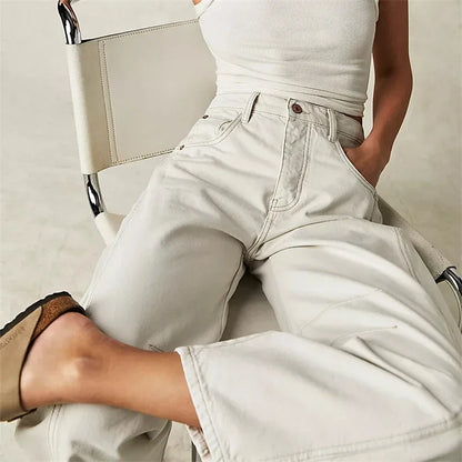High Stretch Mid-Rise Jeans